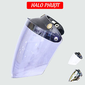 Kính gắn nón bảo hiểm Bulldog K7 chính hãng