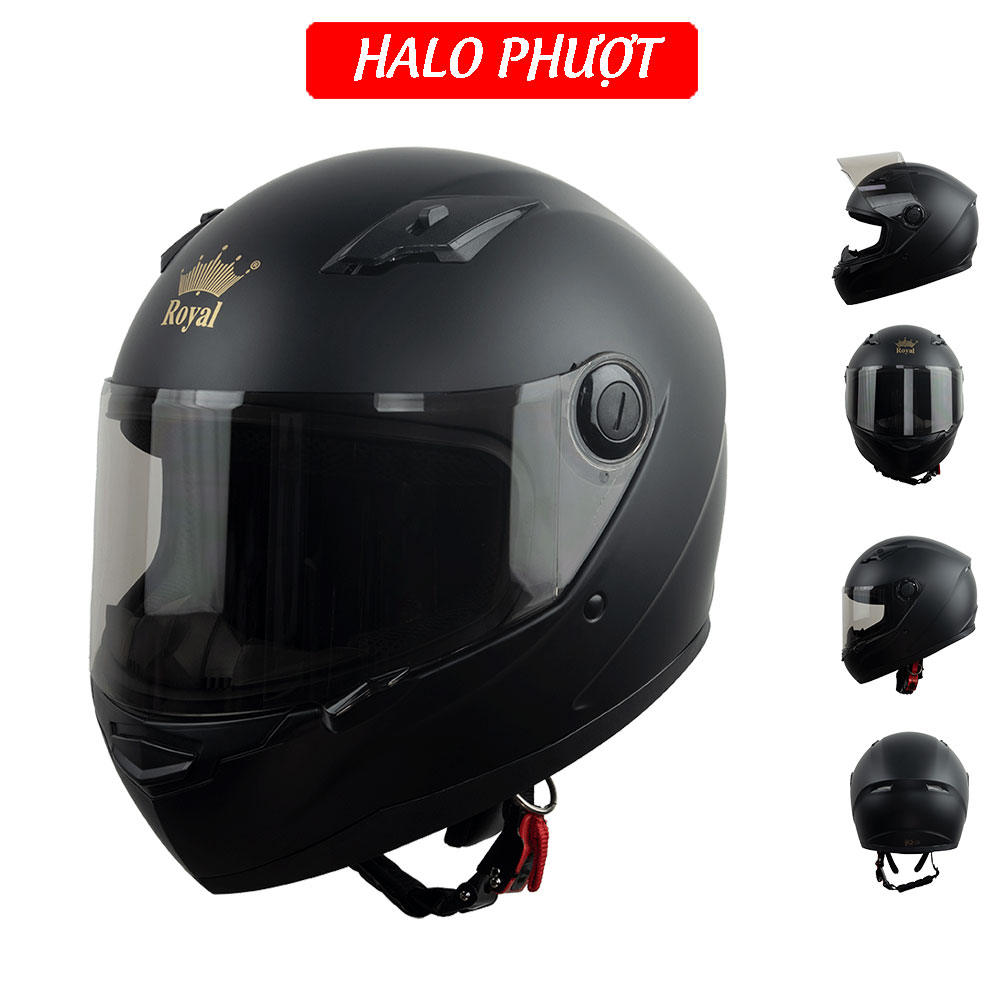 ROYAL FULLFACE M136 ĐEN NHÁM
