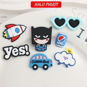 Charm Dẻo Trang Trí Nón Bảo Hiểm