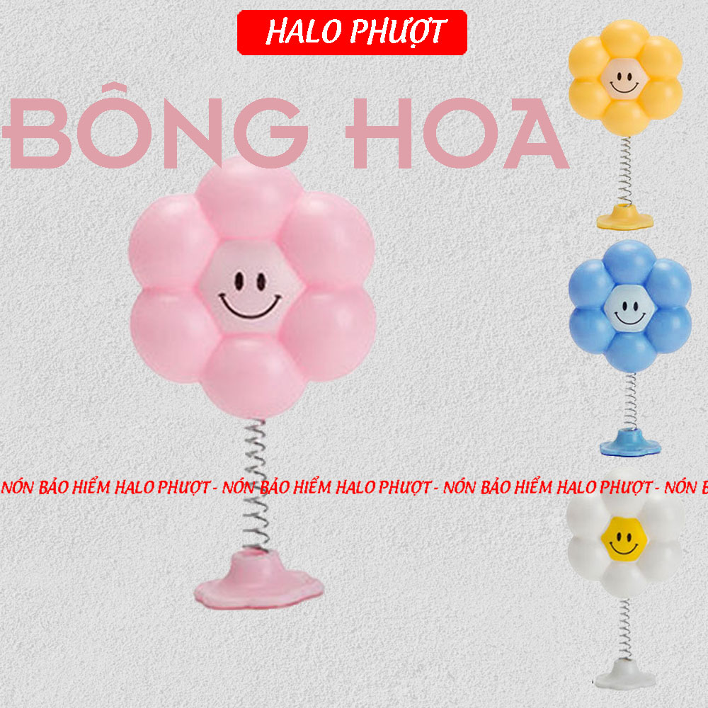 Bông Hoa Gắn Nón Bảo Hiểm