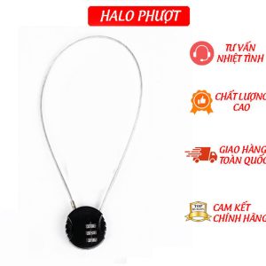 Khóa số chống trộm (mật khẩu 3 số)